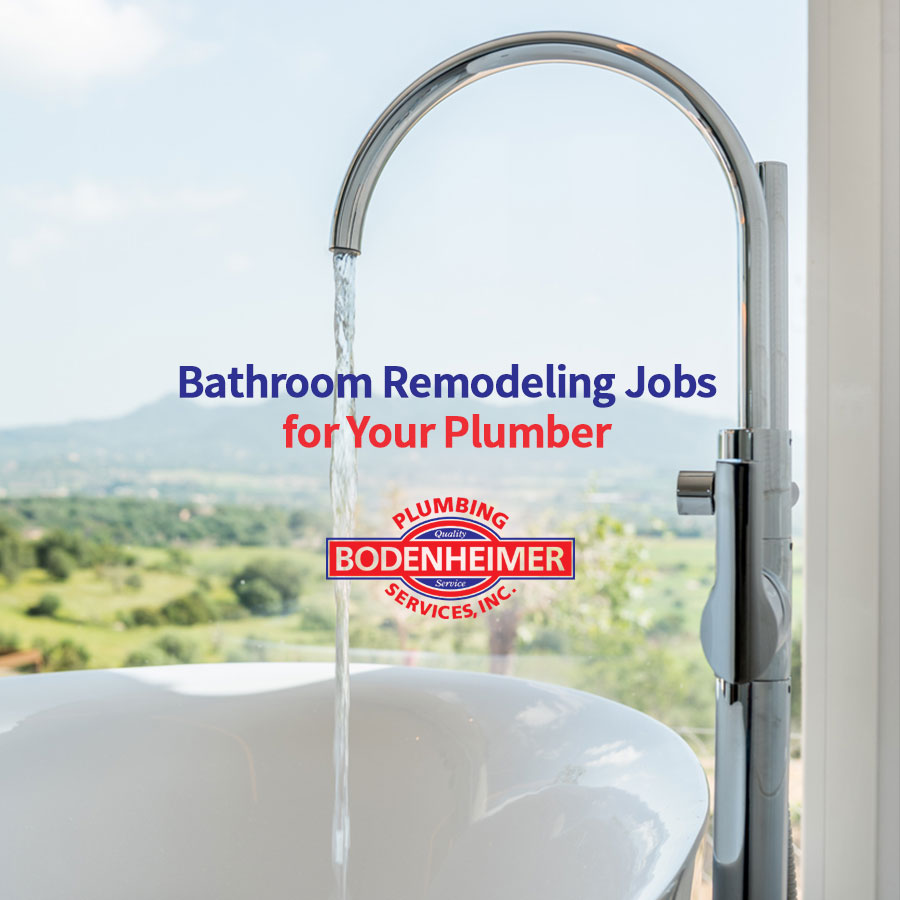 Bathroom Remodeling Jobs for Your Plumber