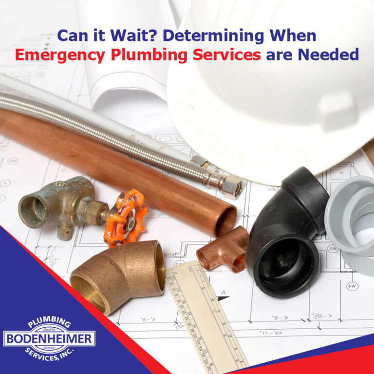 Can it Wait? Determining When Emergency Plumbing Services are Needed